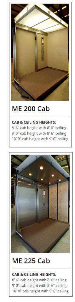 Elevator Cab Options