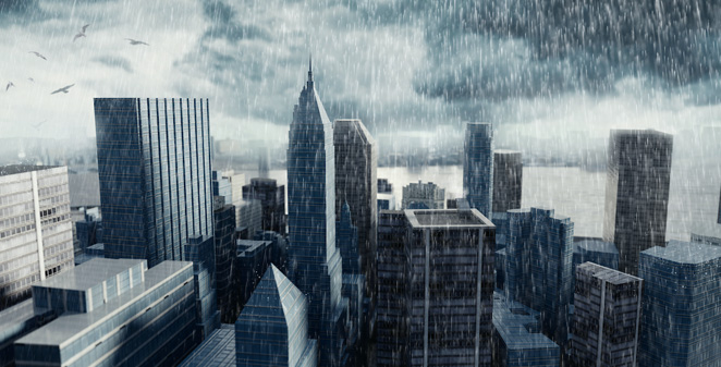 Handling an Elevator in Bad Weather
